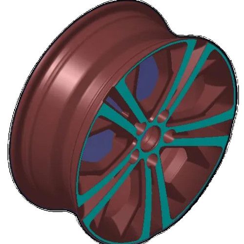 رینگ چرخ آلومینیومی آریزو 5 ( ARRIZO 5 ) با کد فنی : J60-3101010AD-02